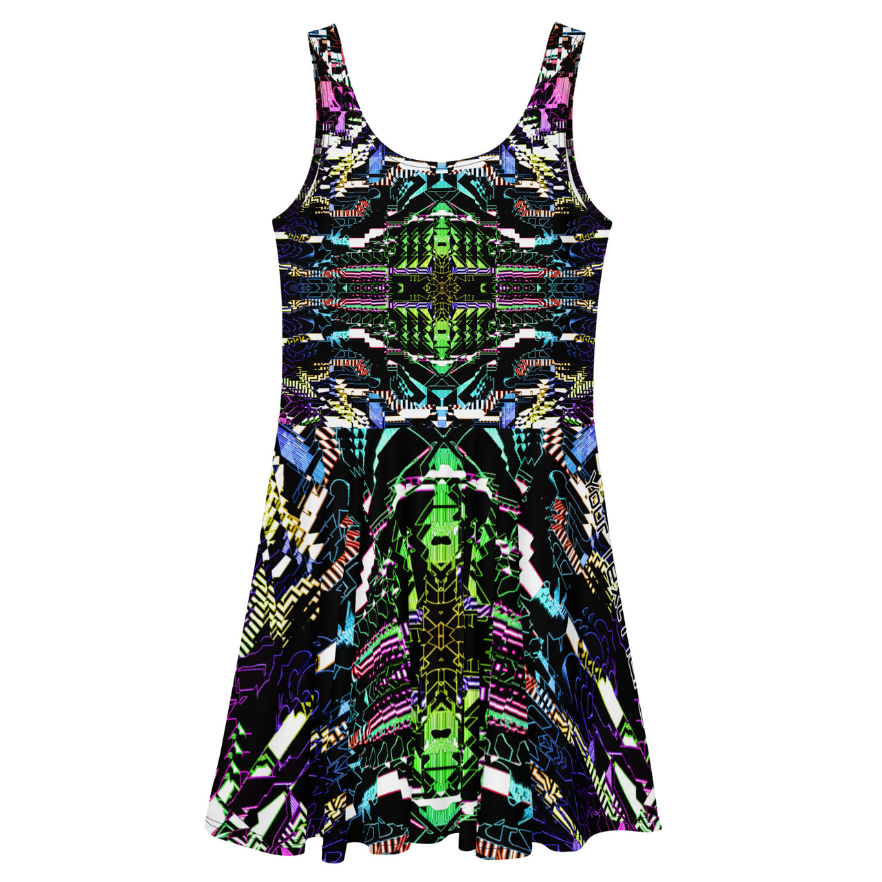 Psychedelic Rave Dress