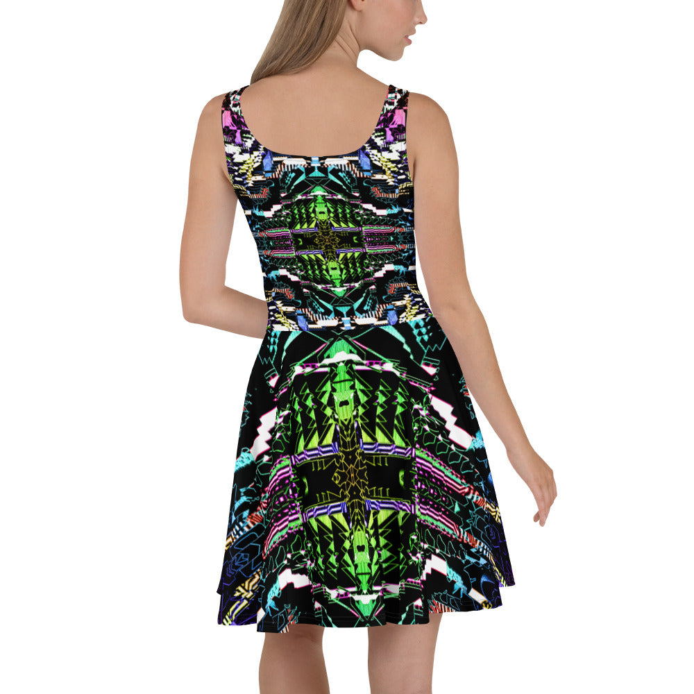 Psychedelic Rave Dress