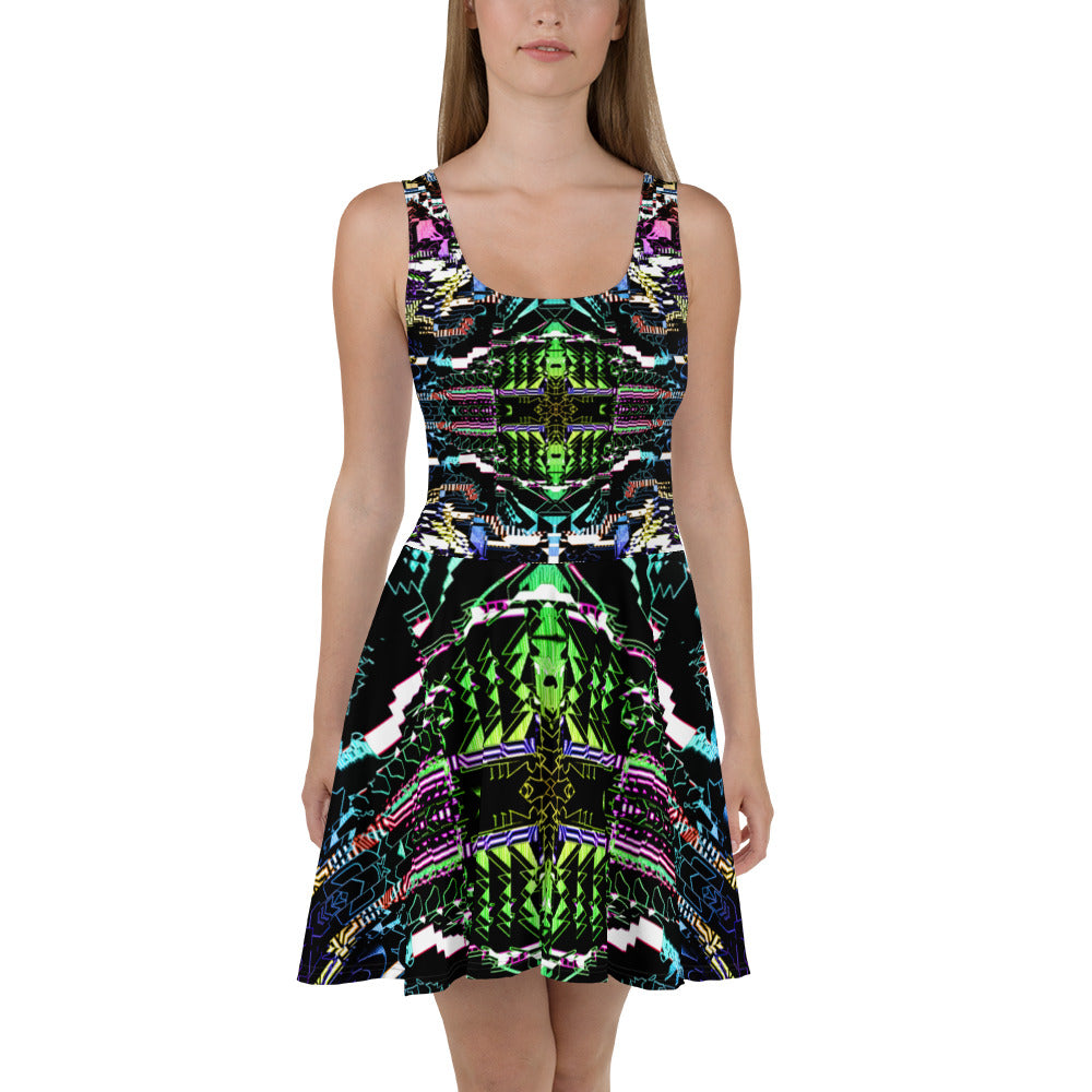 Psychedelic Rave Dress