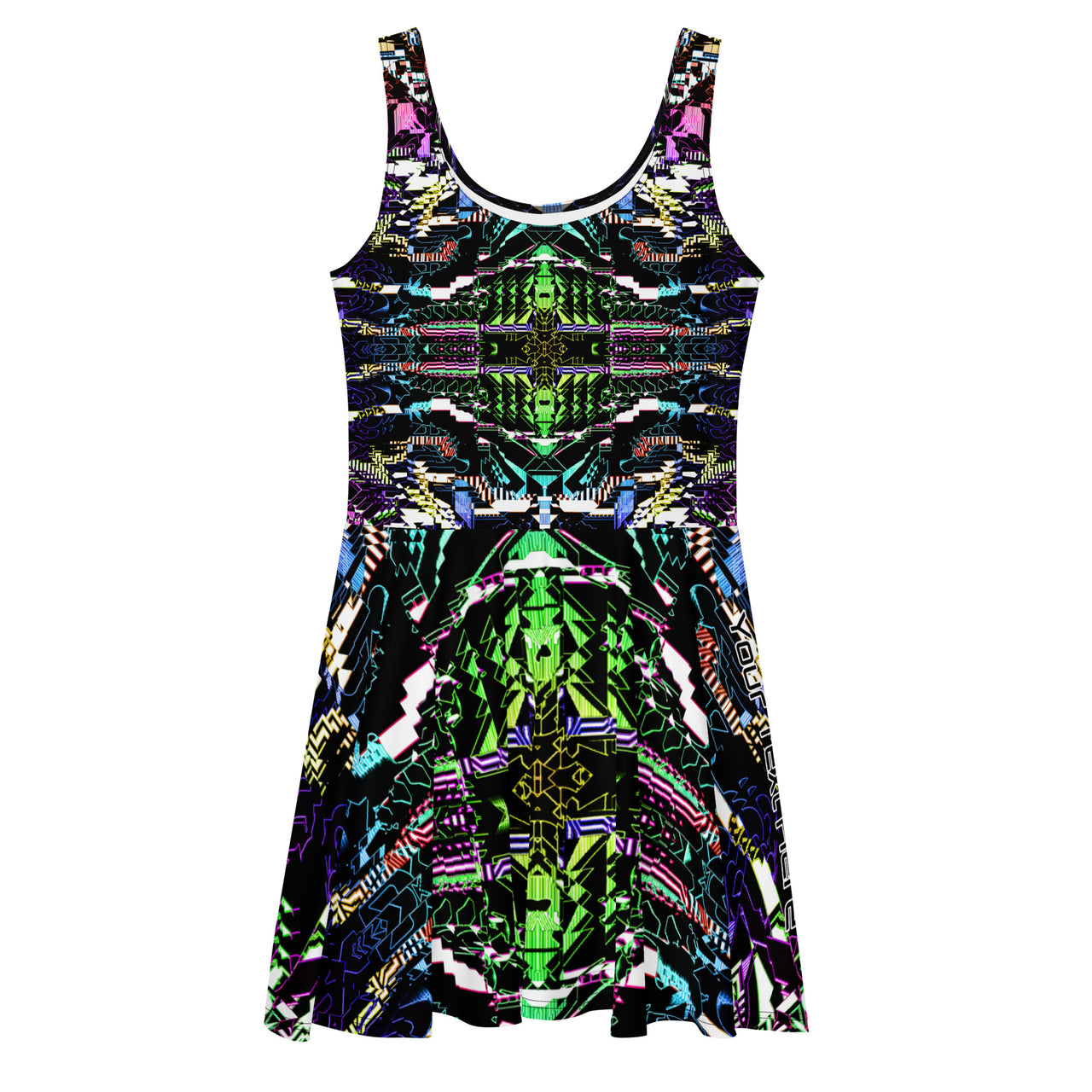 Psychedelic Rave Dress