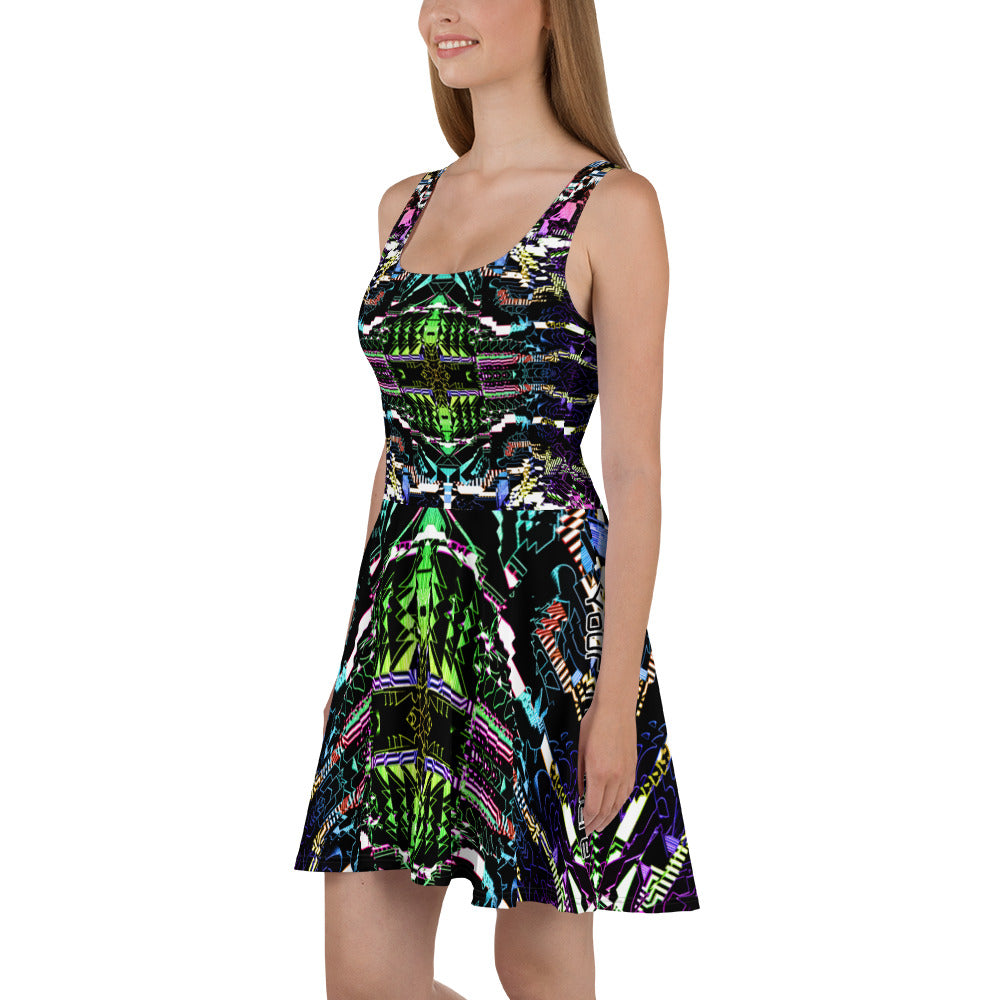 Psychedelic Rave Dress