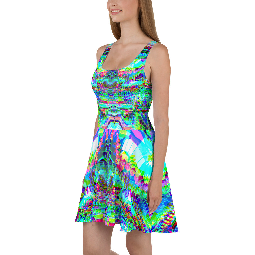 Psychedelic Rave Dress