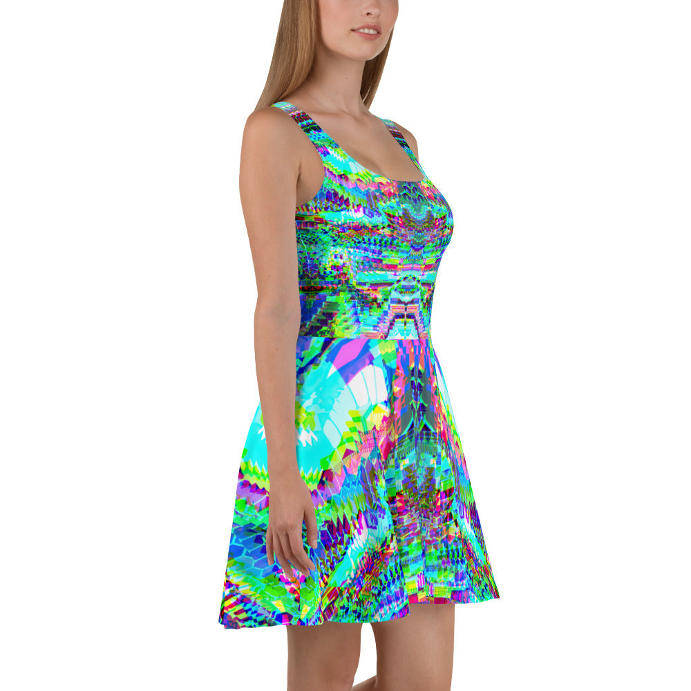 Psychedelic Rave Dress