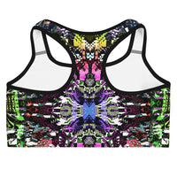 Thumbnail for Psychedelic Rave Sports Bra