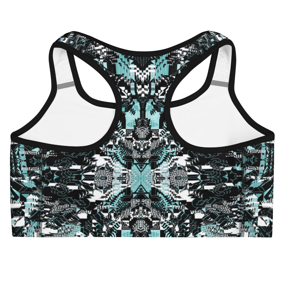 Psychedelic Rave Sports Bra