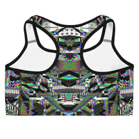 Thumbnail for Psychedelic Rave Sports Bra