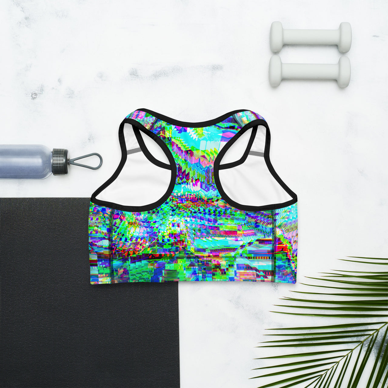 Psychedelic Rave Sports Bra