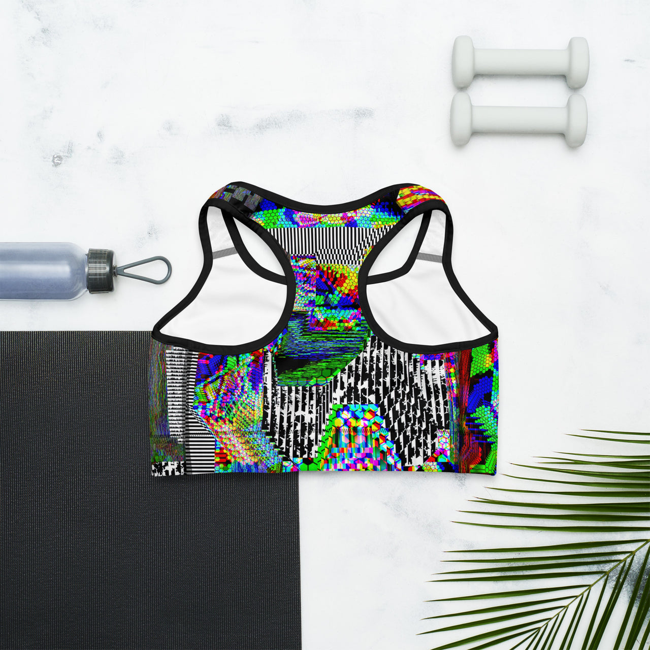 Psychedelic Rave Sports Bra