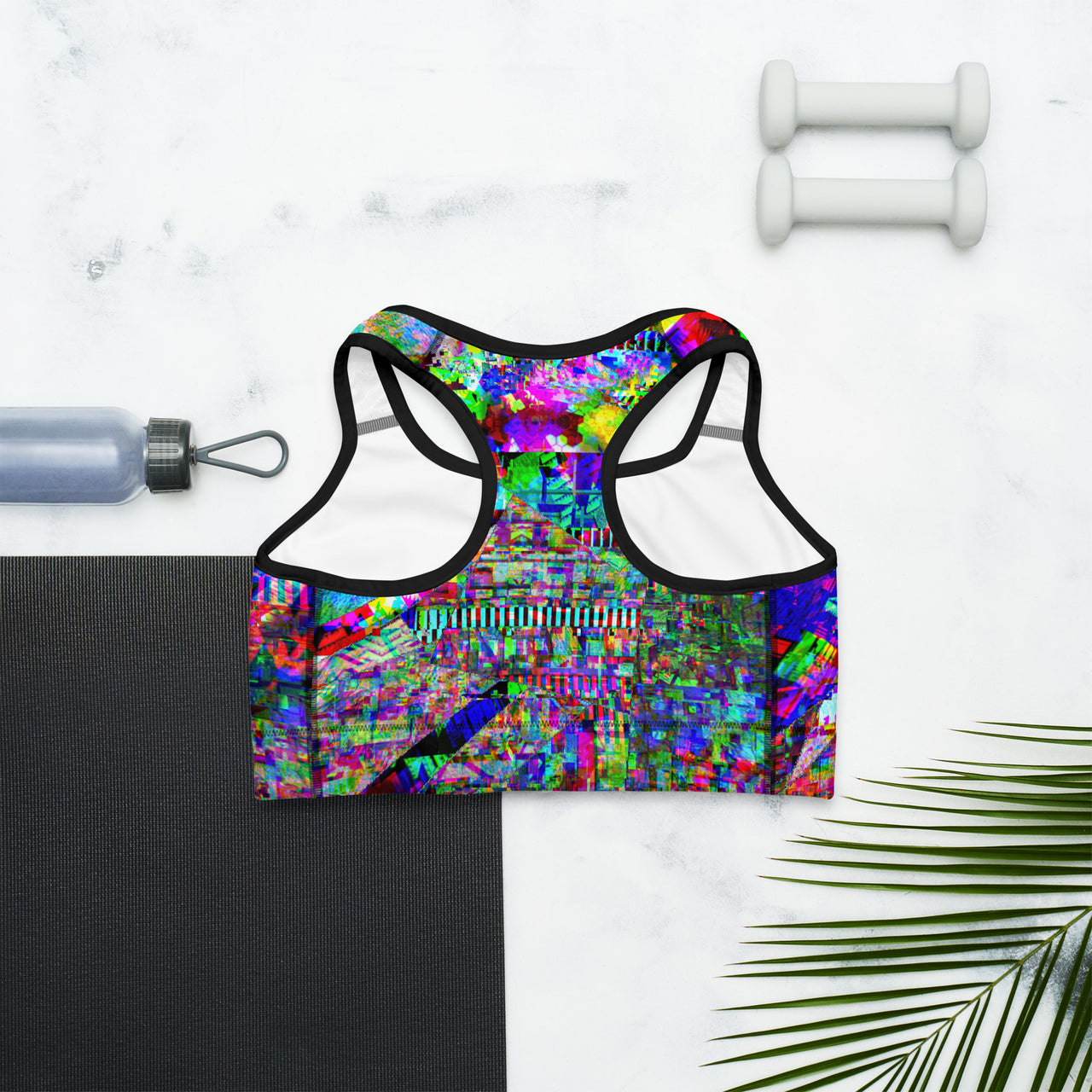 Psychedelic Rave Sports Bra