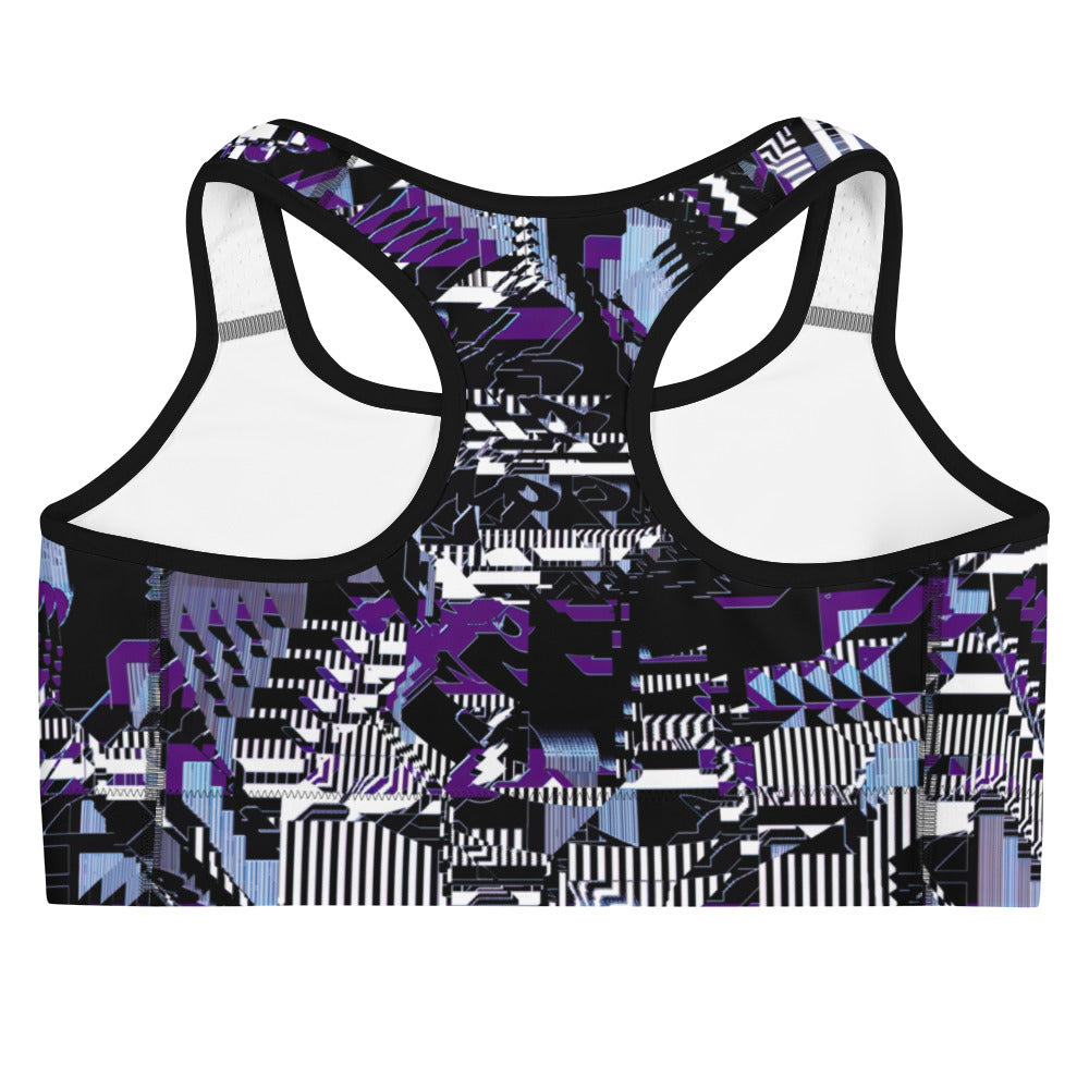 Psychedelic Rave Sports Bra