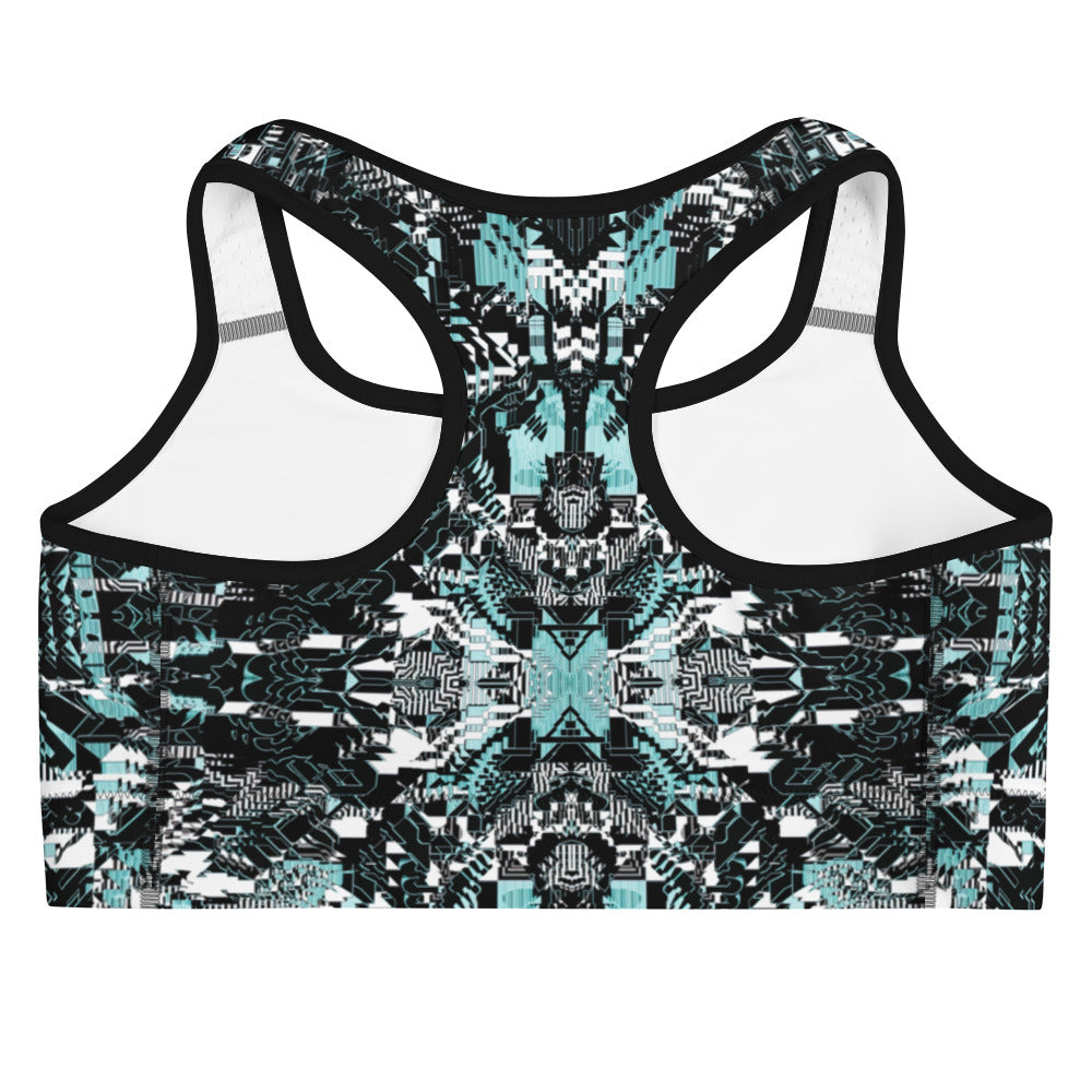 Psychedelic Rave Sports Bra