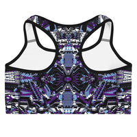 Thumbnail for Psychedelic Rave Sports Bra