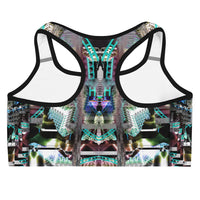 Thumbnail for Psychedelic Rave Sports Bra