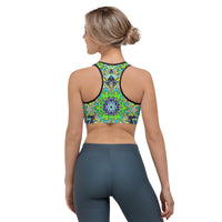 Thumbnail for Psychedelic Rave Sports Bra