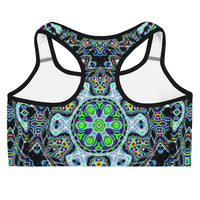 Thumbnail for Psychedelic Rave Sports Bra