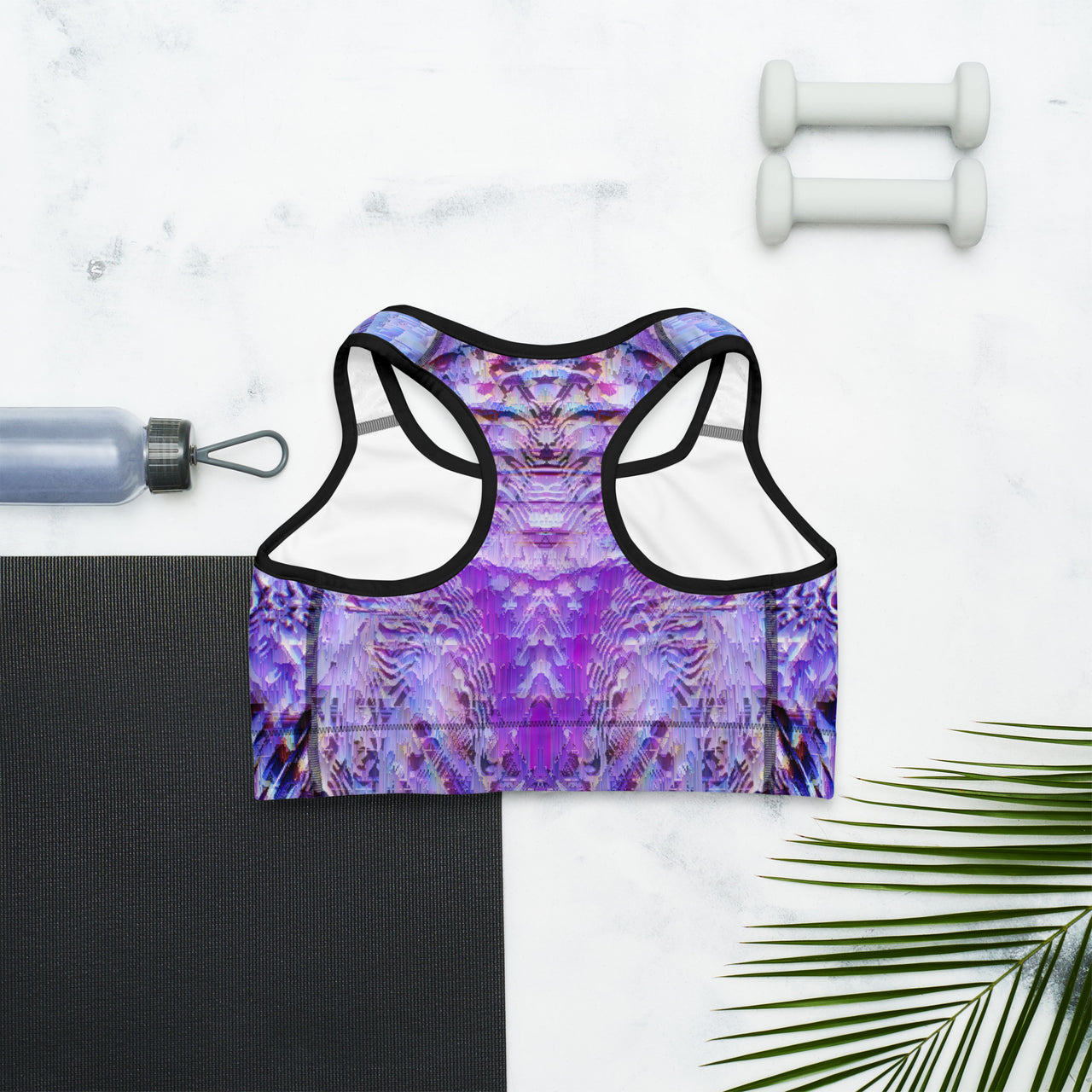 Psychedelic Rave Sports Bra