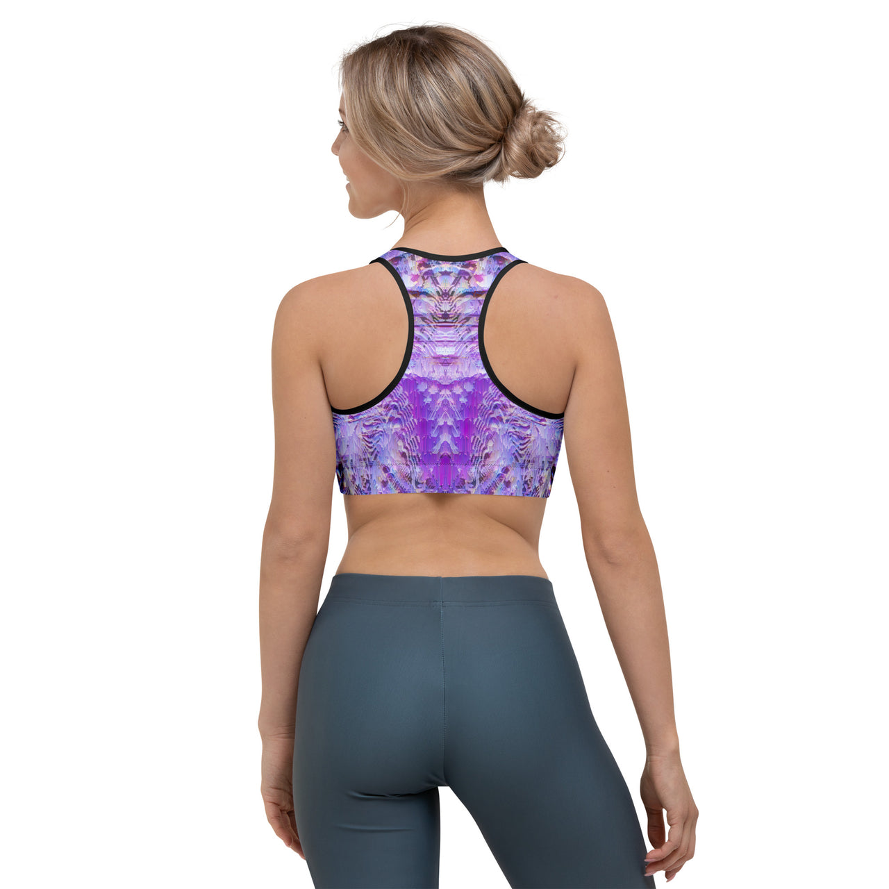 Psychedelic Rave Sports Bra