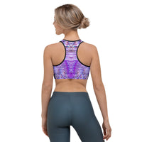 Thumbnail for Psychedelic Rave Sports Bra