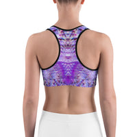 Thumbnail for Psychedelic Rave Sports Bra