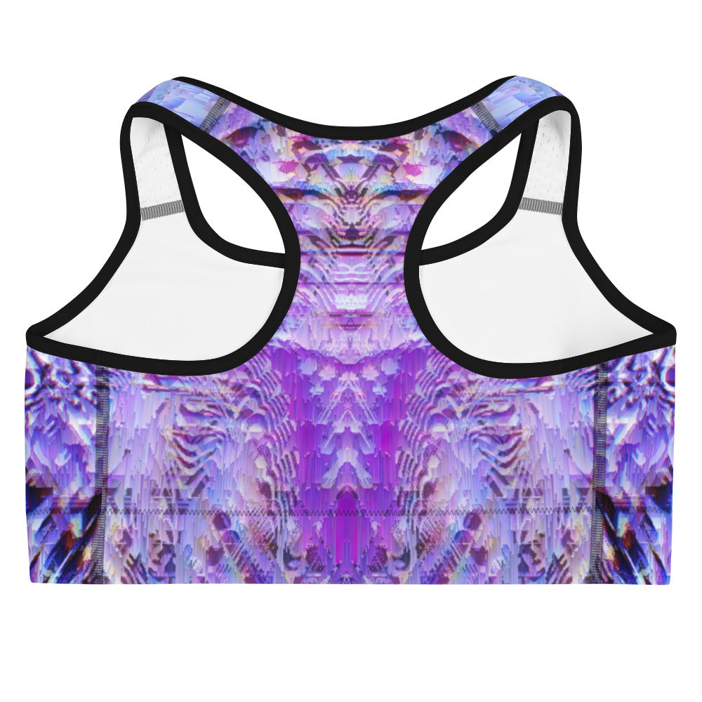 Psychedelic Rave Sports Bra