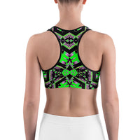 Thumbnail for Psychedelic Rave Sports Bra