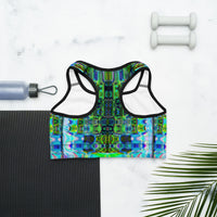 Thumbnail for Psychedelic Rave Sports Bra