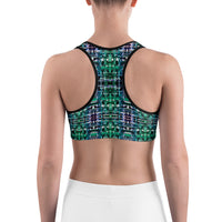 Thumbnail for Psychedelic Rave Sports Bra