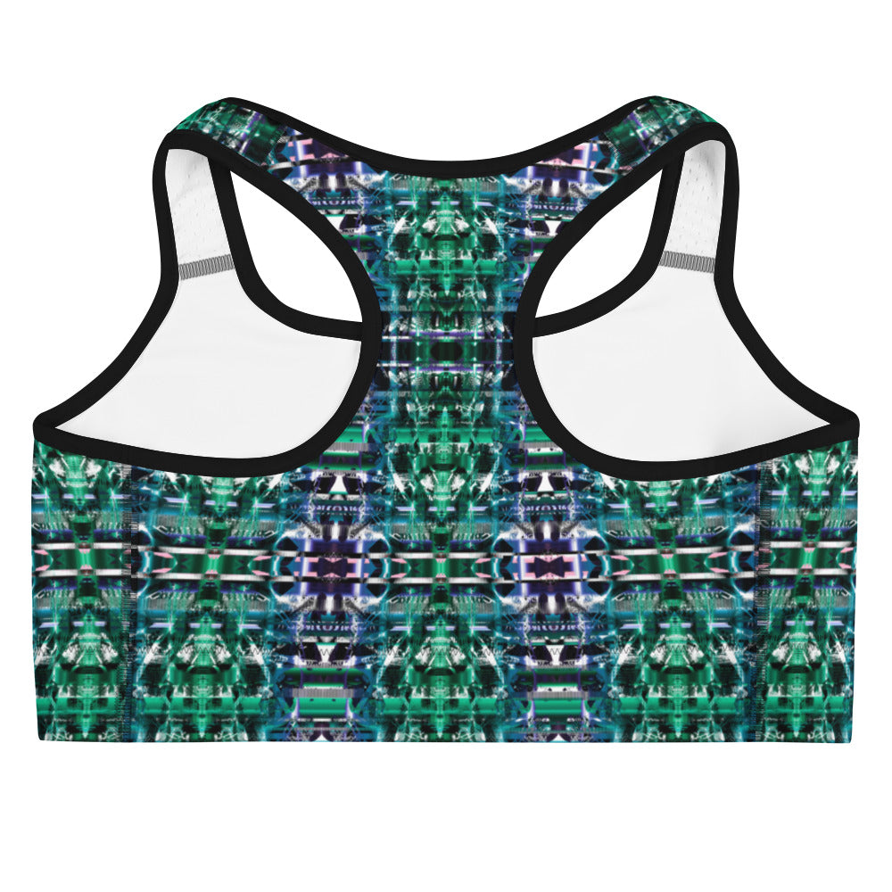 Psychedelic Rave Sports Bra