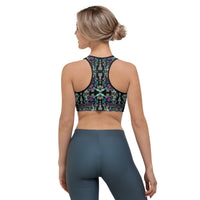 Thumbnail for Psychedelic Rave Sports Bra