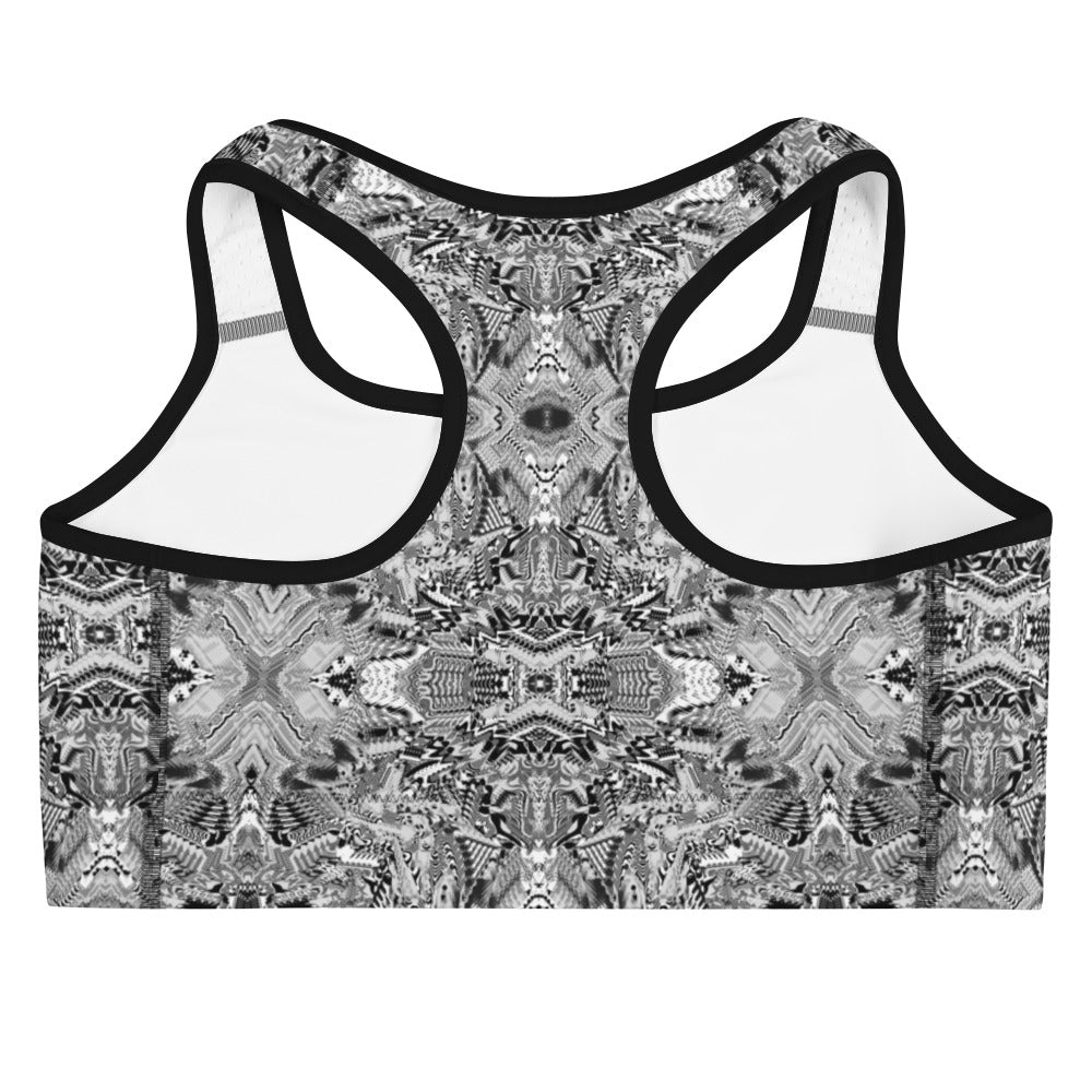 Psychedelic Rave Sports Bra