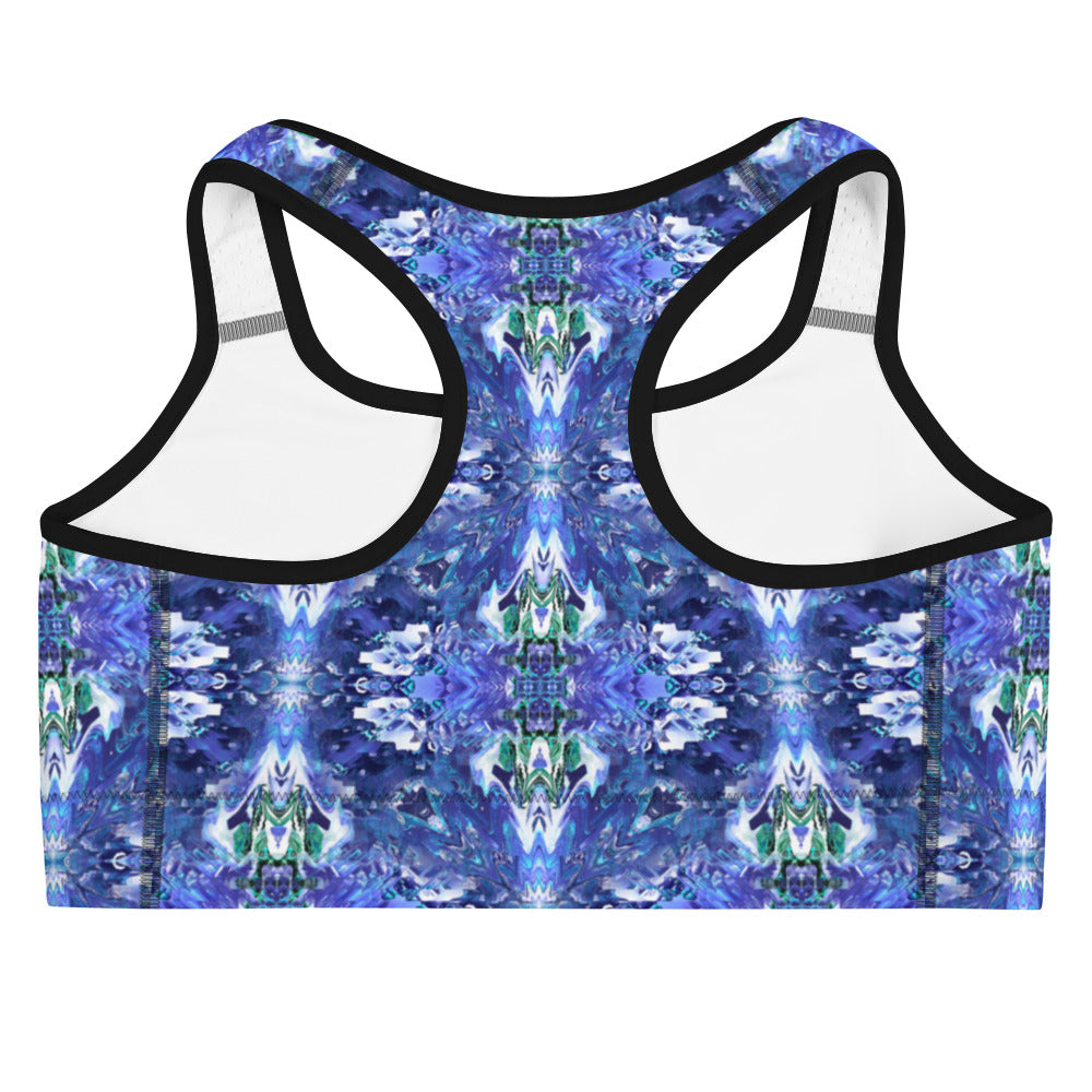 Psychedelic Rave Sports Bra