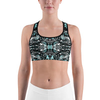 Thumbnail for Psychedelic Rave Sports Bra