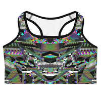 Thumbnail for Psychedelic Rave Sports Bra