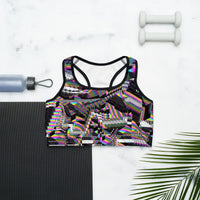 Thumbnail for Psychedelic Rave Sports Bra