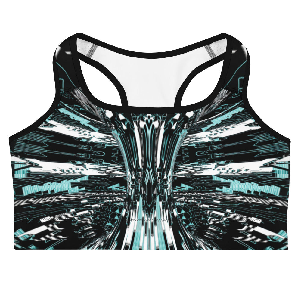 Psychedelic Rave Sports Bra