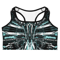 Thumbnail for Psychedelic Rave Sports Bra