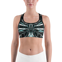 Thumbnail for Psychedelic Rave Sports Bra