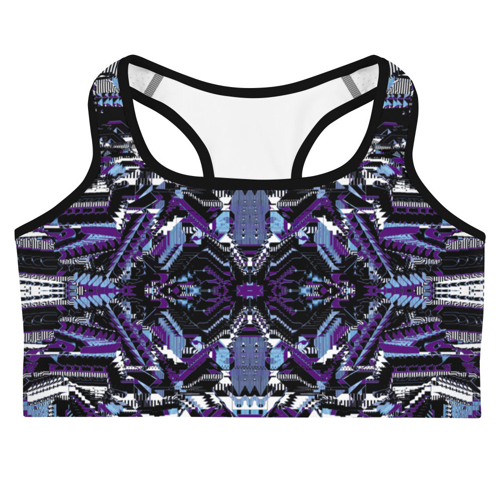 Psychedelic Rave Sports Bra