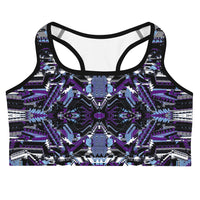 Thumbnail for Psychedelic Rave Sports Bra