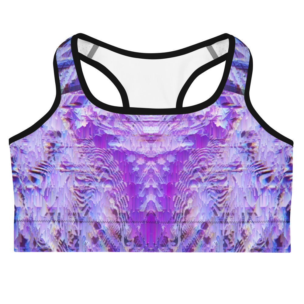 Psychedelic Rave Sports Bra