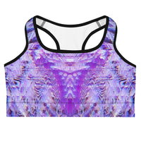 Thumbnail for Psychedelic Rave Sports Bra