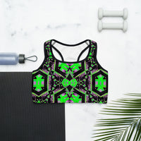 Thumbnail for Psychedelic Rave Sports Bra