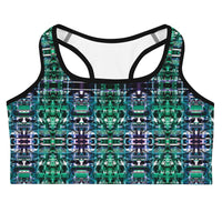 Thumbnail for Psychedelic Rave Sports Bra