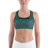 Thumbnail for Psychedelic Rave Sports Bra