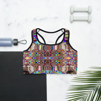 Thumbnail for Psychedelic Rave Sports Bra