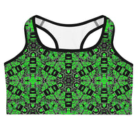 Thumbnail for Psychedelic Rave Sports Bra