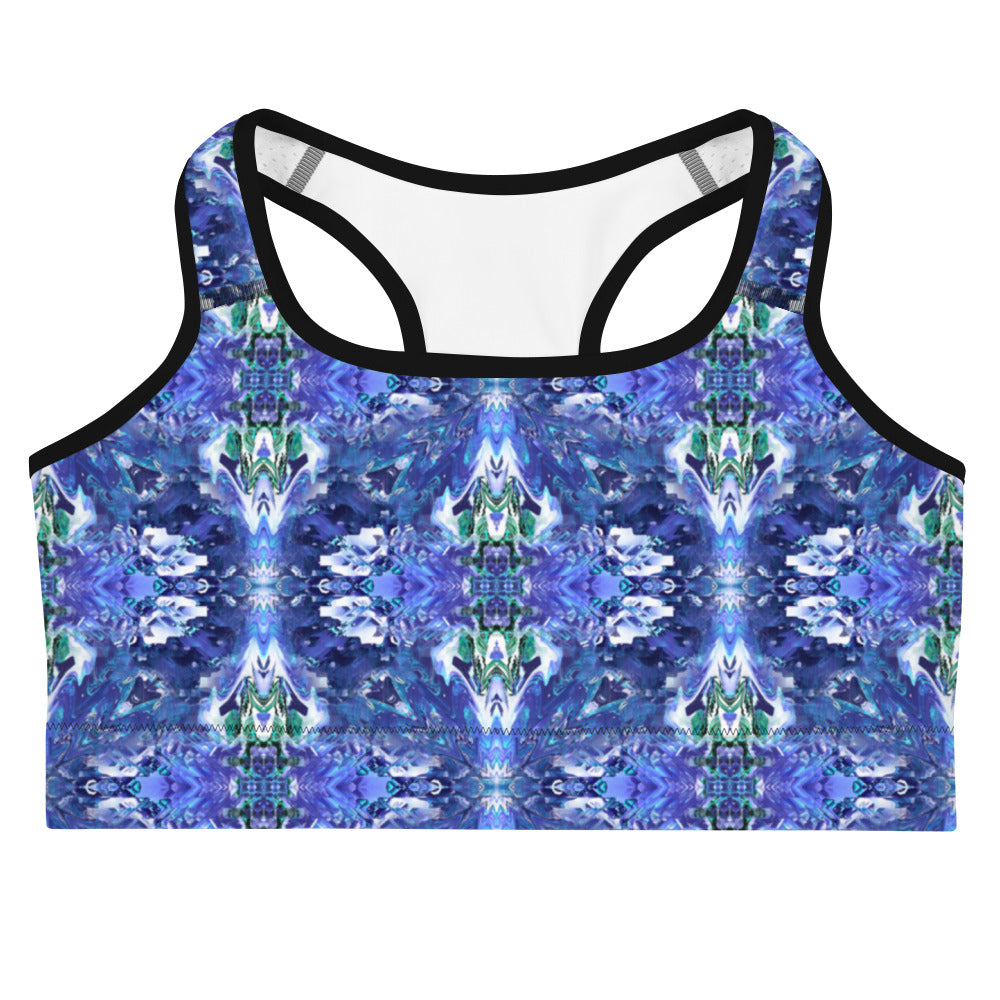 Psychedelic Rave Sports Bra