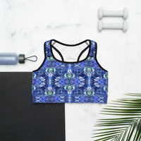 Thumbnail for Psychedelic Rave Sports Bra