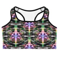 Thumbnail for Psychedelic Rave Sports Bra