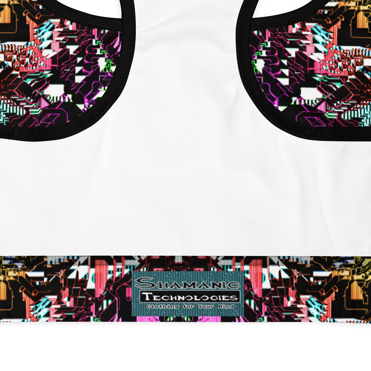 Psychedelic Rave Sports Bra